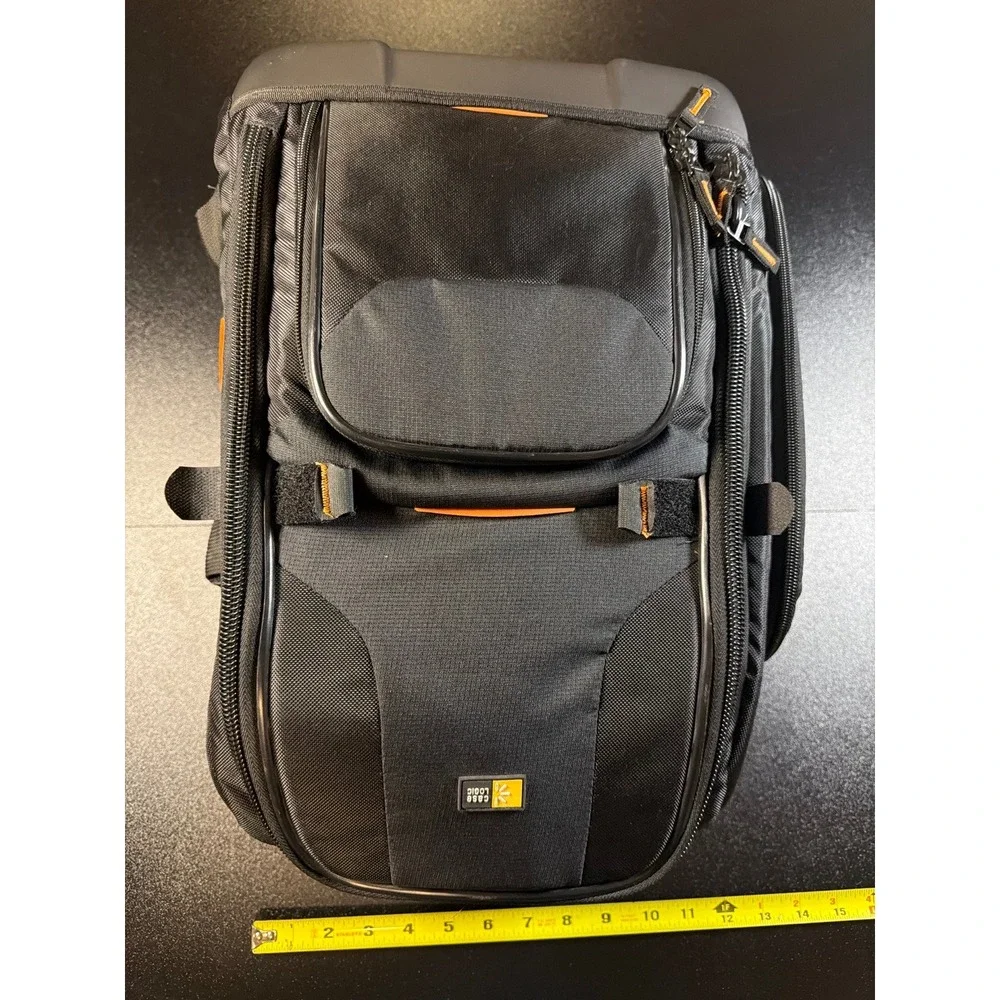Case Logic SLRC-206 Professional SLR Camera Backpack Orange Interior / Dividers - Picture 4 of 16